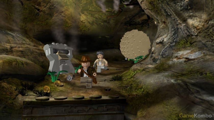 LEGO Indiana Jones - The Original Adventures - Індіана тікає від каміння