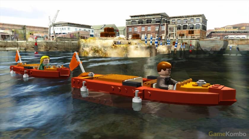 LEGO Indiana Jones - The Original Adventures - Індіана на човні