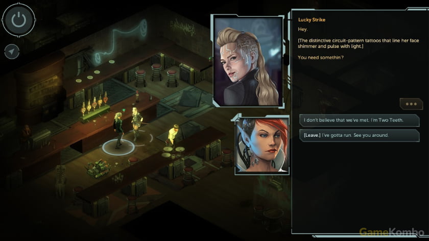 Shadowrun: Dragonfall - Director's Cut - діалог персонажів