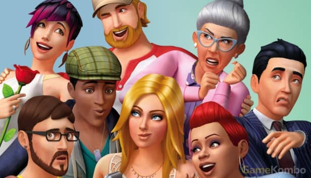 The Sims 4 - обличчя різних персонажів
