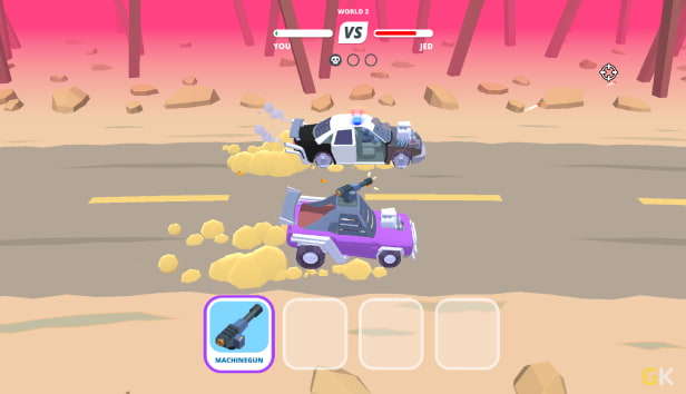 Desert Riders: Car Battle Game