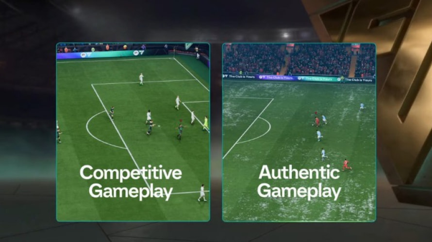 Виду геймплею в EA SPORTS FC 26
