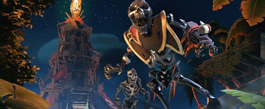 Ancient Skeletons в Sea of Thieves